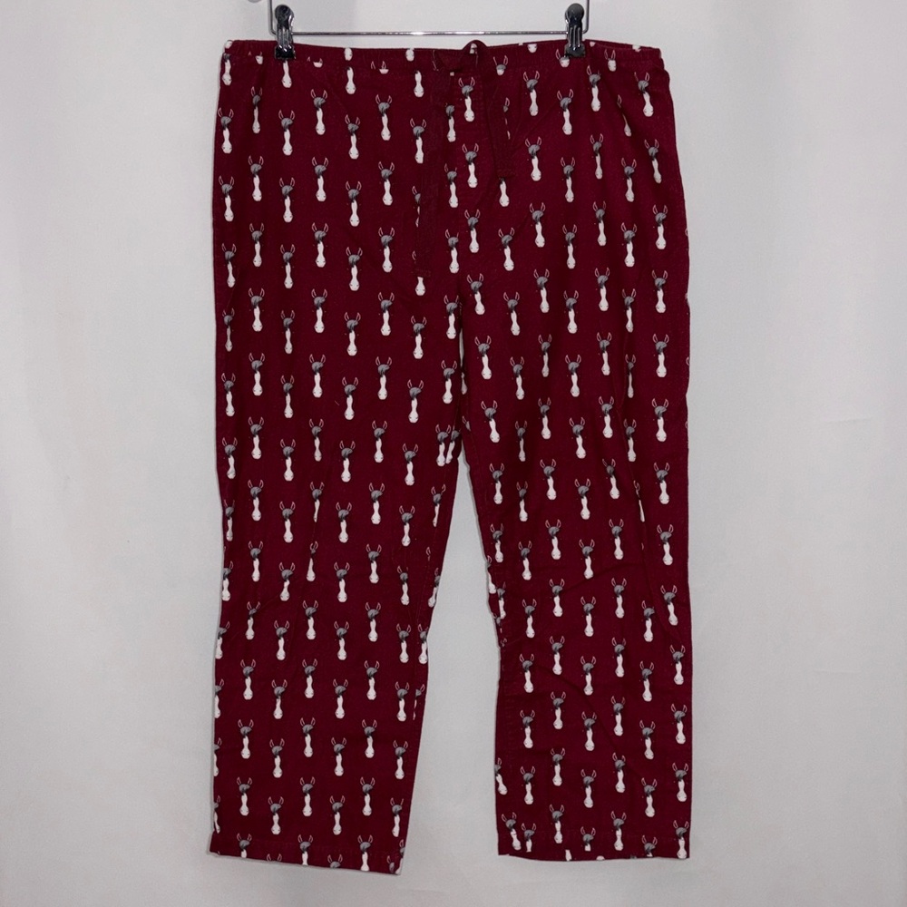 Dover Saddlery Red Horses Pajama Pants Size XL